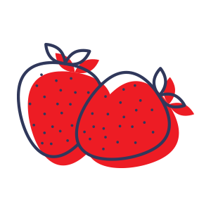 Illustration of a Strawberry